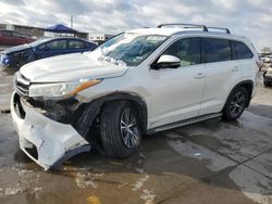 Toyota Highlander Vehiculos salvage en venta: 2016 Toyota Highlander XLE