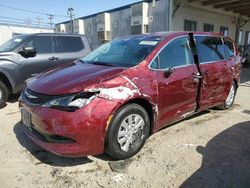 Chrysler Voyager l salvage cars for sale: 2021 Chrysler Voyager L