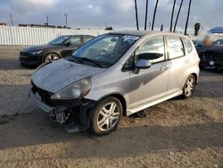 Honda fit Sport salvage cars for sale: 2008 Honda FIT Sport