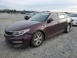 KIA Optima salvage cars for sale: 2018 KIA Optima LX