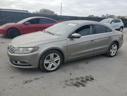 Salvage cars for sale from Copart Orlando, FL: 2013 Volkswagen CC Sport