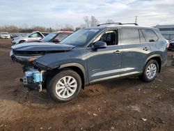 Toyota Grand High salvage cars for sale: 2024 Toyota Grand Highlander XLE