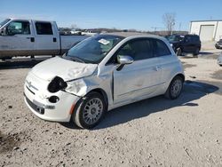 Fiat salvage cars for sale: 2015 Fiat 500 Lounge