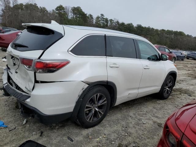 2016 Toyota Highlander XLE