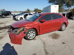 Toyota Corolla salvage cars for sale: 2020 Toyota Corolla LE