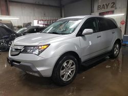 Acura salvage cars for sale: 2008 Acura MDX Technology