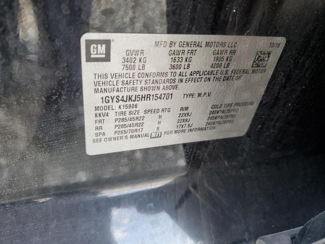 2017 Cadillac Escalade esv Premium Luxury