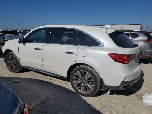 2019 Acura MDX Technology