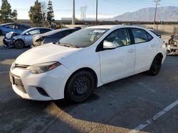 Toyota salvage cars for sale: 2016 Toyota Corolla L