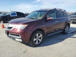 Acura mdx salvage cars for sale: 2012 Acura MDX Technology