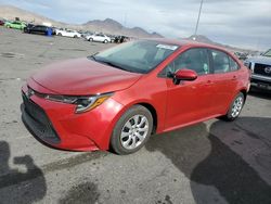 Toyota Corolla salvage cars for sale: 2020 Toyota Corolla LE