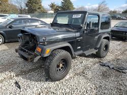 Jeep Wrangler salvage cars for sale: 2002 Jeep Wrangler / TJ X