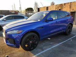 Jaguar salvage cars for sale: 2018 Jaguar F-PACE S