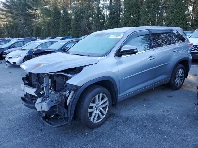 2016 Toyota Highlander LE