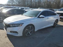 Honda Accord salvage cars for sale: 2018 Honda Accord Sport