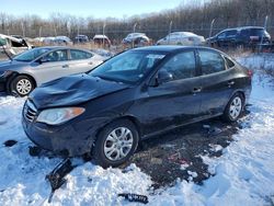 Hyundai salvage cars for sale: 2010 Hyundai Elantra Blue