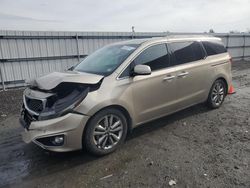 KIA Sedona salvage cars for sale: 2015 KIA Sedona SXL