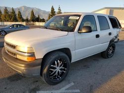 Chevrolet salvage cars for sale: 2001 Chevrolet Tahoe C1500