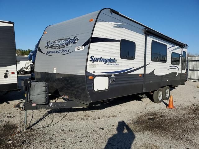 2016 Keystone Travel Trailer