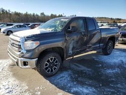 Toyota Tundra salvage cars for sale: 2016 Toyota Tundra Double Cab SR