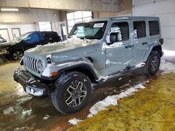 Salvage cars for sale from Copart Indianapolis, IN: 2024 Jeep Wrangler Sahara