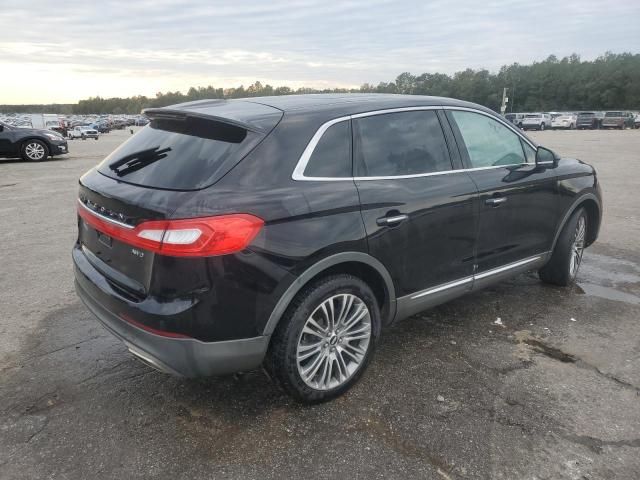 2018 Lincoln MKX Reserve