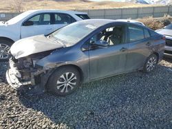 Salvage cars for sale from Copart Reno, NV: 2020 Toyota Prius LE