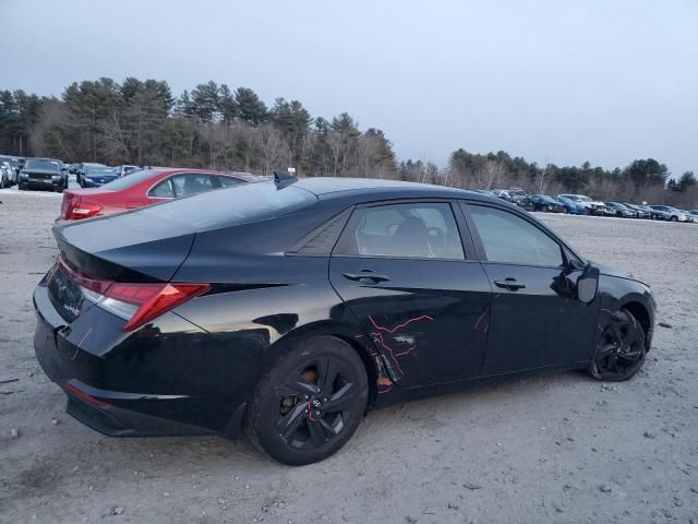 2022 Hyundai Elantra Blue