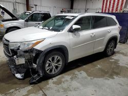 Toyota Highlander salvage cars for sale: 2015 Toyota Highlander XLE