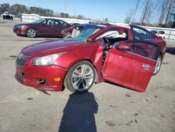 Salvage cars for sale from Copart Dunn, NC: 2014 Chevrolet Cruze LTZ