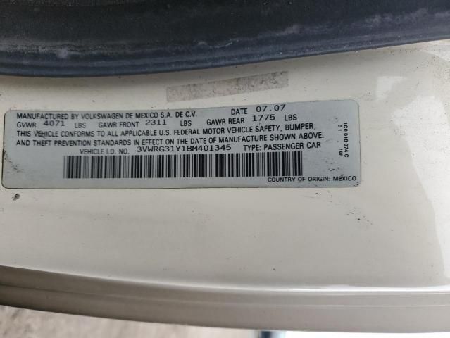 2008 Volkswagen New Beetle Convertible SE