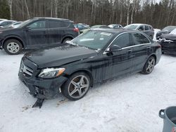 Mercedes-Benz salvage cars for sale: 2018 Mercedes-Benz C 300 4matic