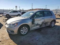 Volkswagen Golf salvage cars for sale: 2018 Volkswagen Golf S