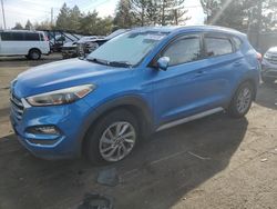 Hyundai salvage cars for sale: 2017 Hyundai Tucson Limited