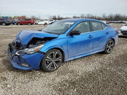 Nissan salvage cars for sale: 2022 Nissan Sentra SR