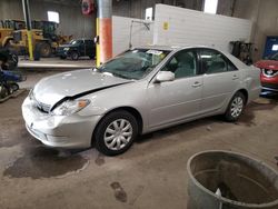 Toyota Camry salvage cars for sale: 2005 Toyota Camry LE