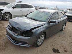 Volkswagen salvage cars for sale: 2017 Volkswagen Jetta S