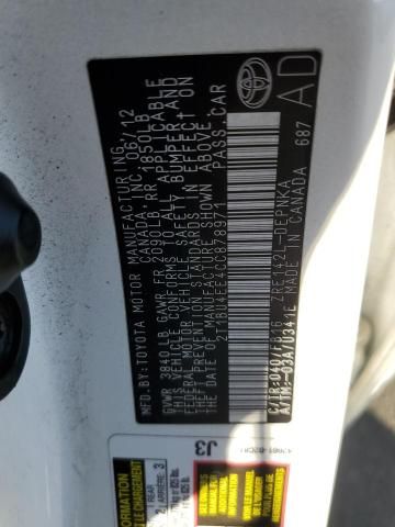 2012 Toyota Corolla Base
