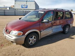 Pontiac salvage cars for sale: 1999 Pontiac Montana / Trans Sport