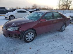 Toyota Camry salvage cars for sale: 2004 Toyota Camry LE