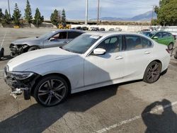 Salvage cars for sale from Copart Rancho Cucamonga, CA: 2022 BMW 330I