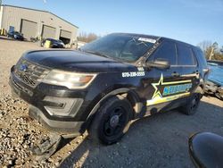 Ford Explorer salvage cars for sale: 2016 Ford Explorer Police Interceptor