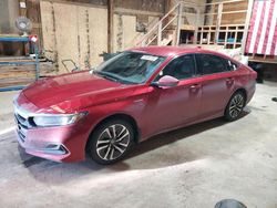 Honda salvage cars for sale: 2021 Honda Accord Hybrid