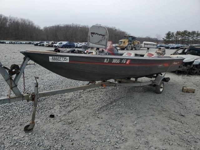 1987 Fisher Boat With Trailer