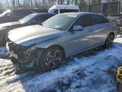 Hyundai salvage cars for sale: 2021 Hyundai Elantra Limited