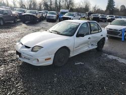 Pontiac salvage cars for sale: 2002 Pontiac Sunfire SE