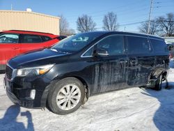 KIA Vehiculos salvage en venta: 2016 KIA Sedona EX