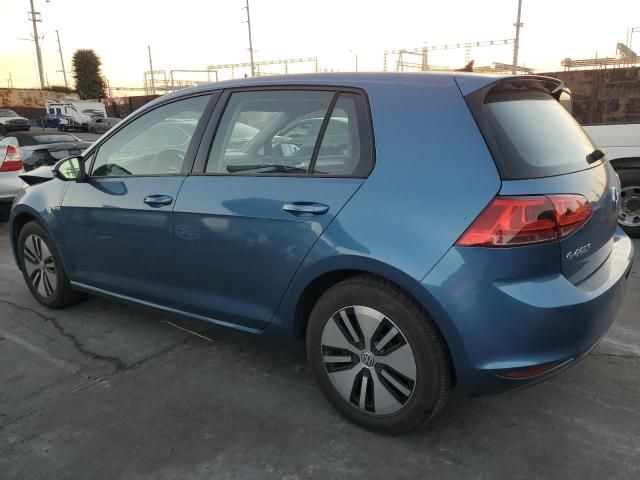 2016 Volkswagen E-GOLF SE