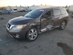 Nissan salvage cars for sale: 2015 Nissan Pathfinder S