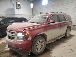 Chevrolet Tahoe salvage cars for sale: 2015 Chevrolet Tahoe K1500 LT